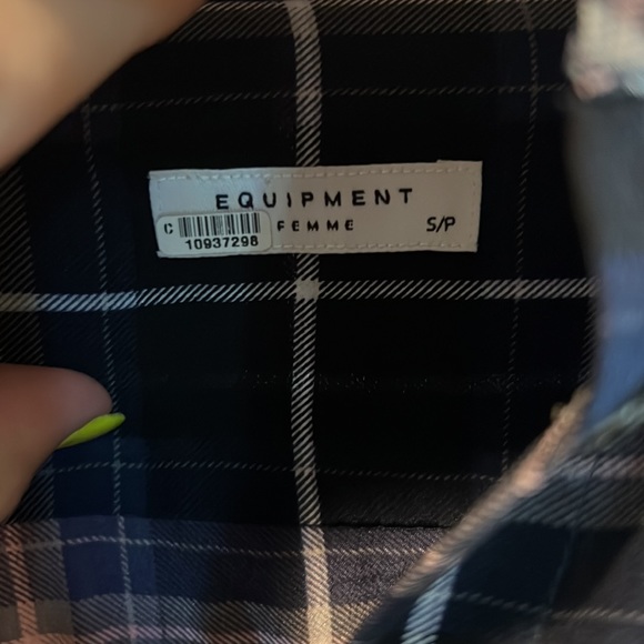 equipment long sleeve blouse - Picture 2 of 5